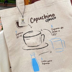 Tote Bag Alma de café / Capuchino